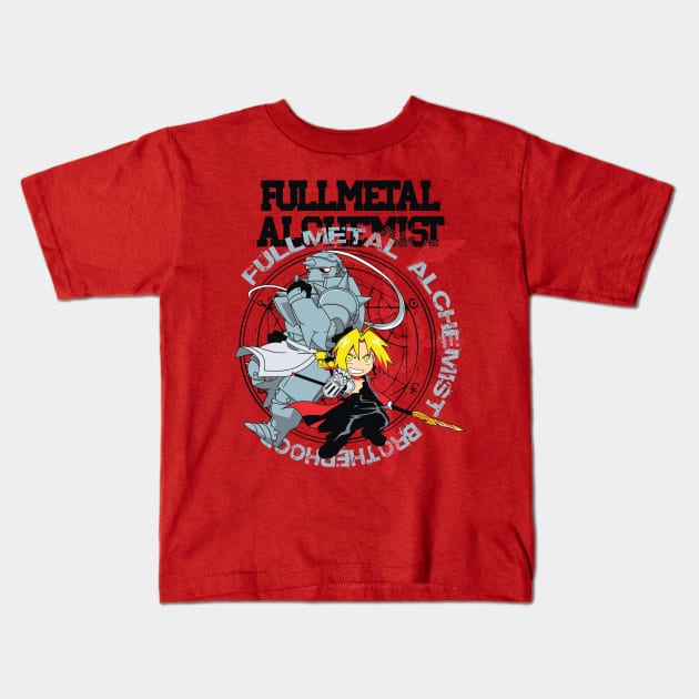 Fullmetal Alchemist 1 Kids T-Shirt by TrueStory